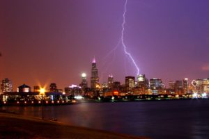 cityscapes, Architecture, Weather, Buildings, Lightning