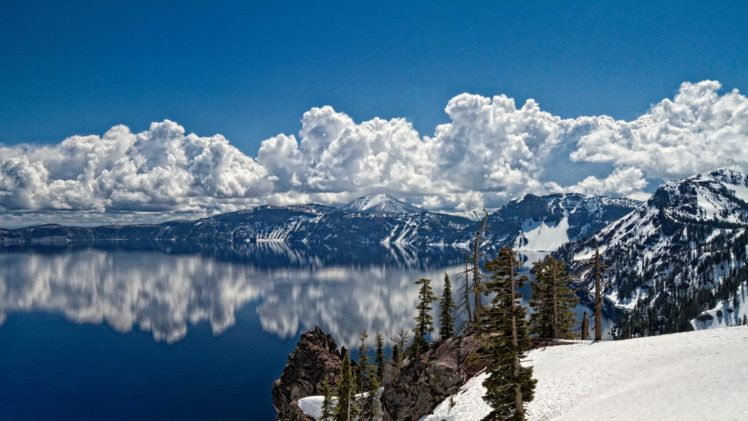 mountains, Clouds, Landscapes, Nature HD Wallpaper Desktop Background
