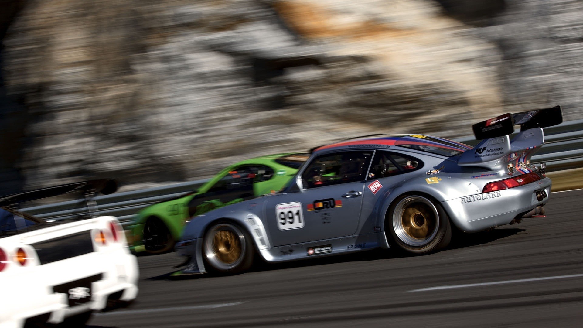 porsche, Race, Car, Motion, Blur, Racing, Track, Roads, Wheels Wallpaper