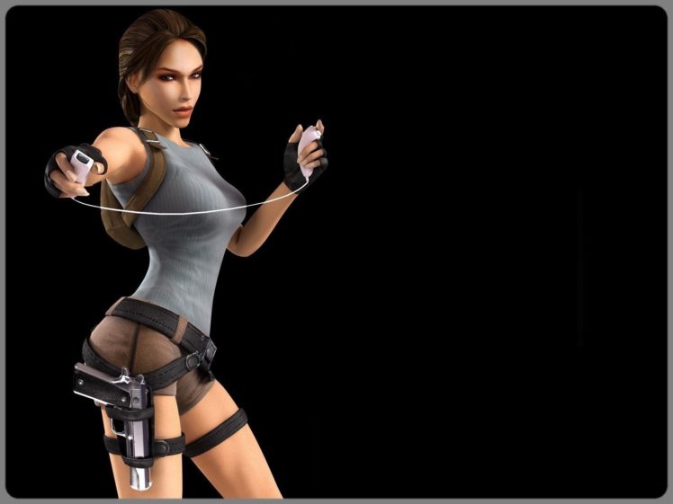 tomb, Raider, Nintendo, Wii, Lara, Croft, Wii HD Wallpaper Desktop Background
