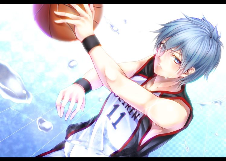 blue, Hair, Basketball, Anime, Kuroko, No, Basket, Kuroko, Tetsuy HD Wallpaper Desktop Background