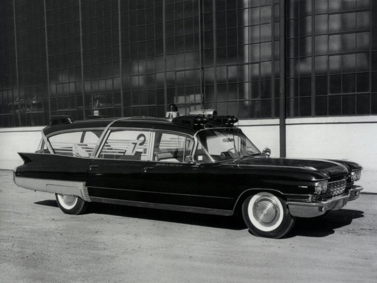 1960, Superior, Cadillac, Crown, Royale, Limousine, Ambulance,  6890 , Emergency, Stationwagon, Classic HD Wallpaper Desktop Background