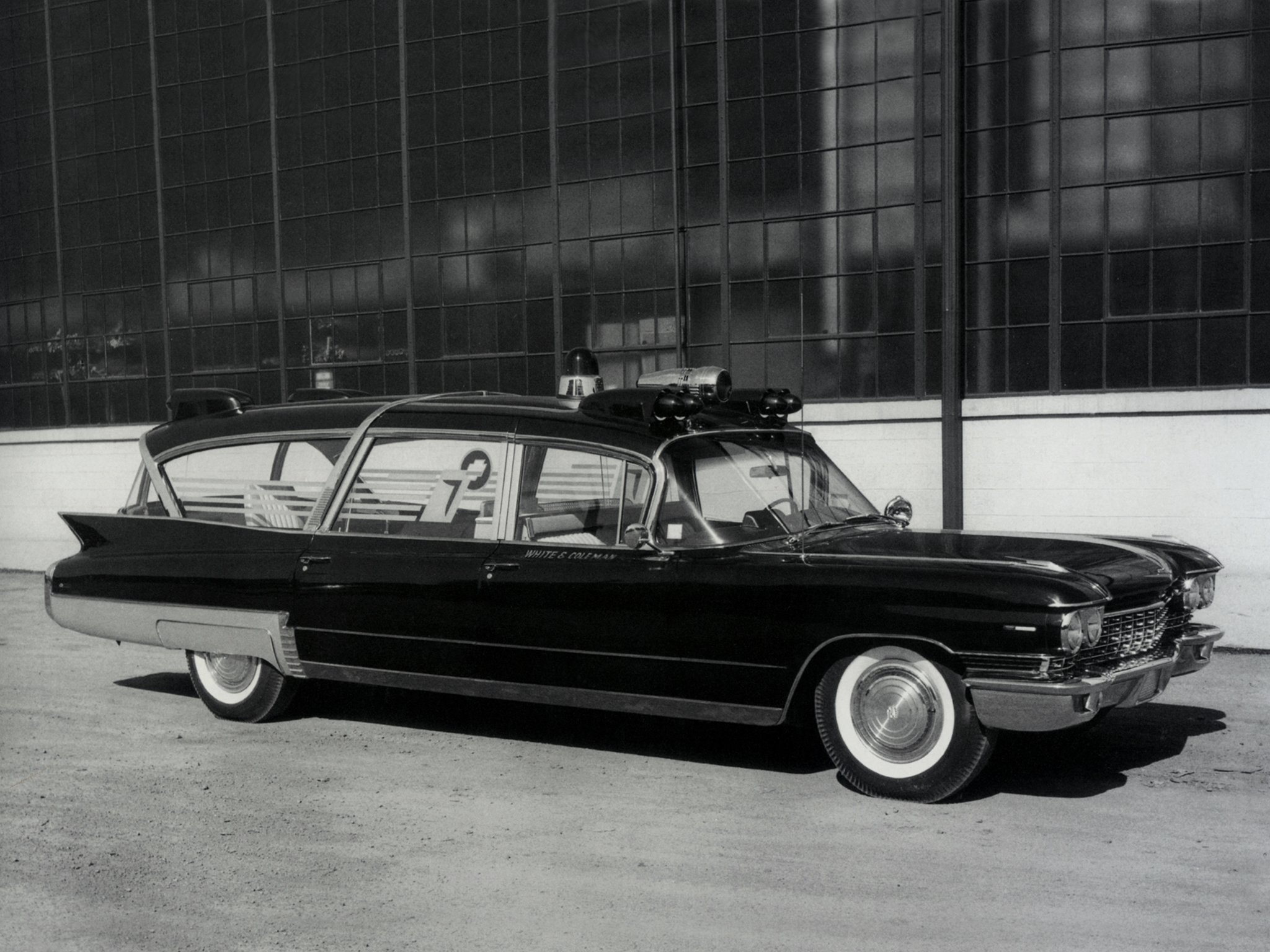 1960, Superior, Cadillac, Crown, Royale, Limousine, Ambulance,  6890 , Emergency, Stationwagon, Classic Wallpaper