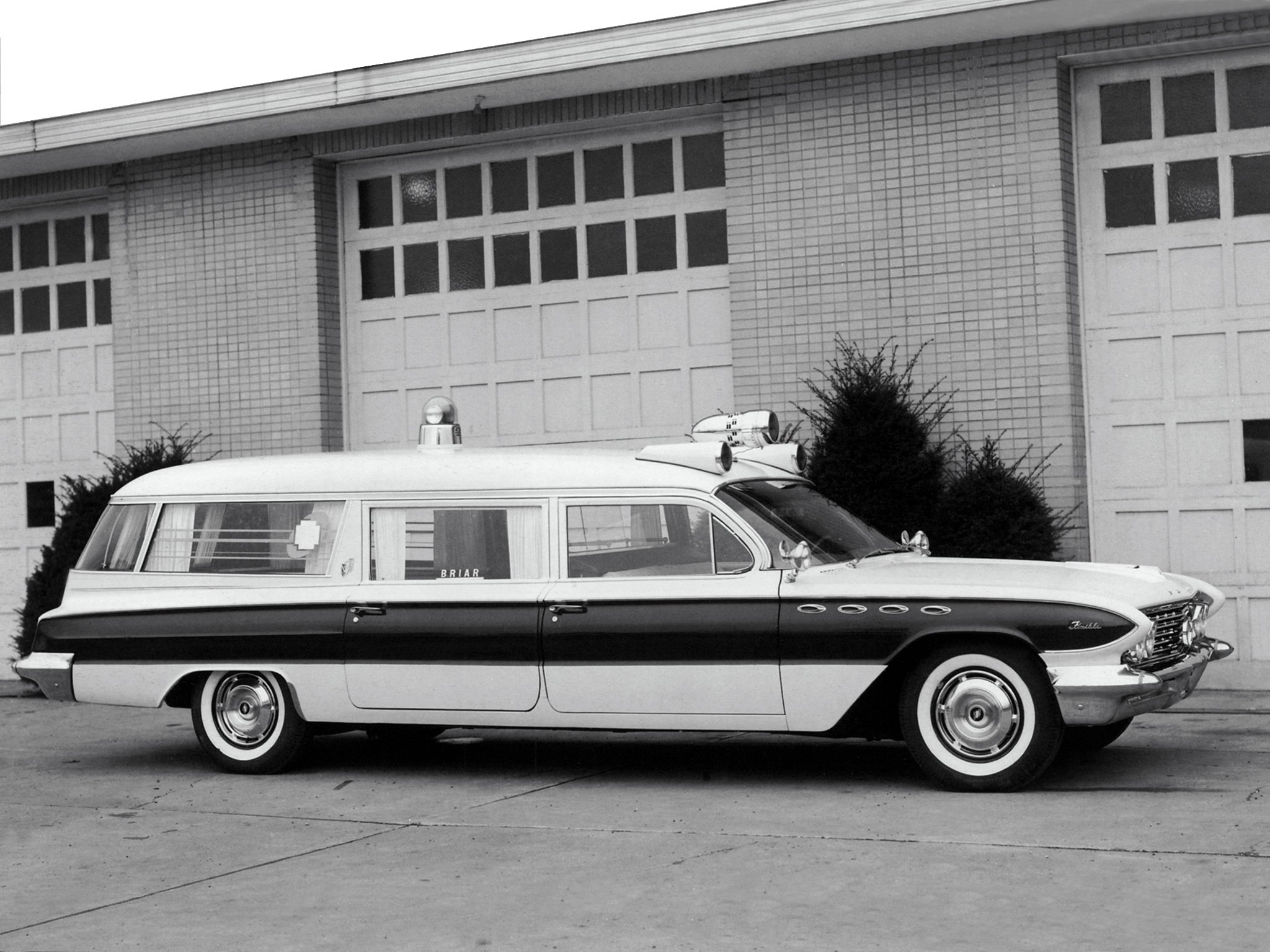 1961, Flxible, Buick, Premier, Ambulance, Stationwagon, Classic Wallpaper