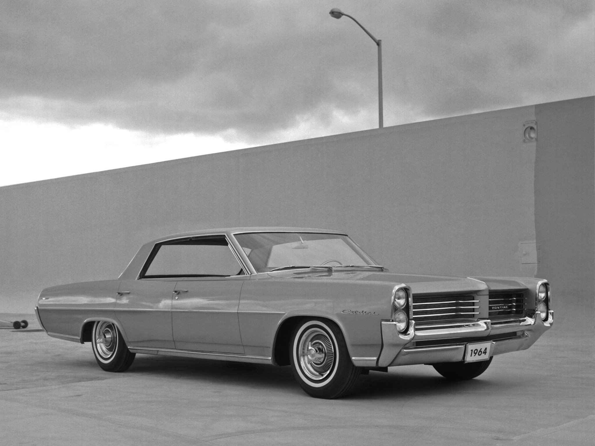 1964, Pontiac, Catalina, 4 ddadar, Hardtop,  2339 , Classic Wallpaper