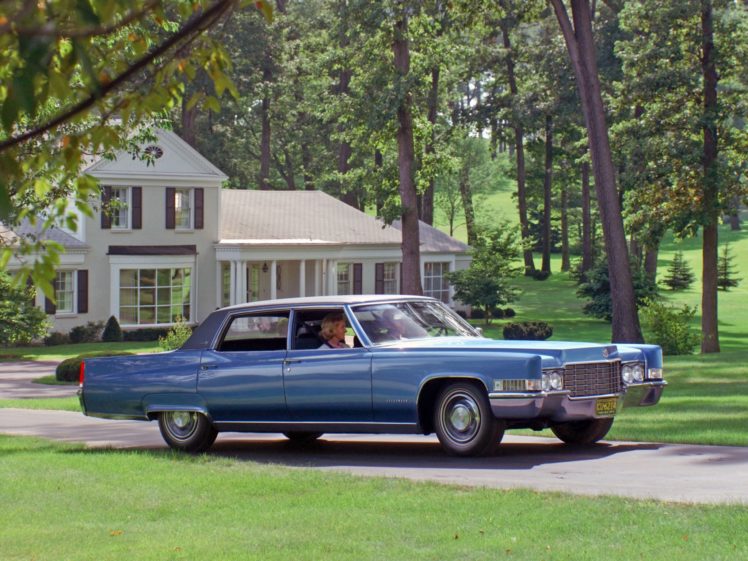 1969, Cadillac, Fleetwood, Sixty, Special, Brougham, Sedan,  68169 p , Luxury, Classic HD Wallpaper Desktop Background