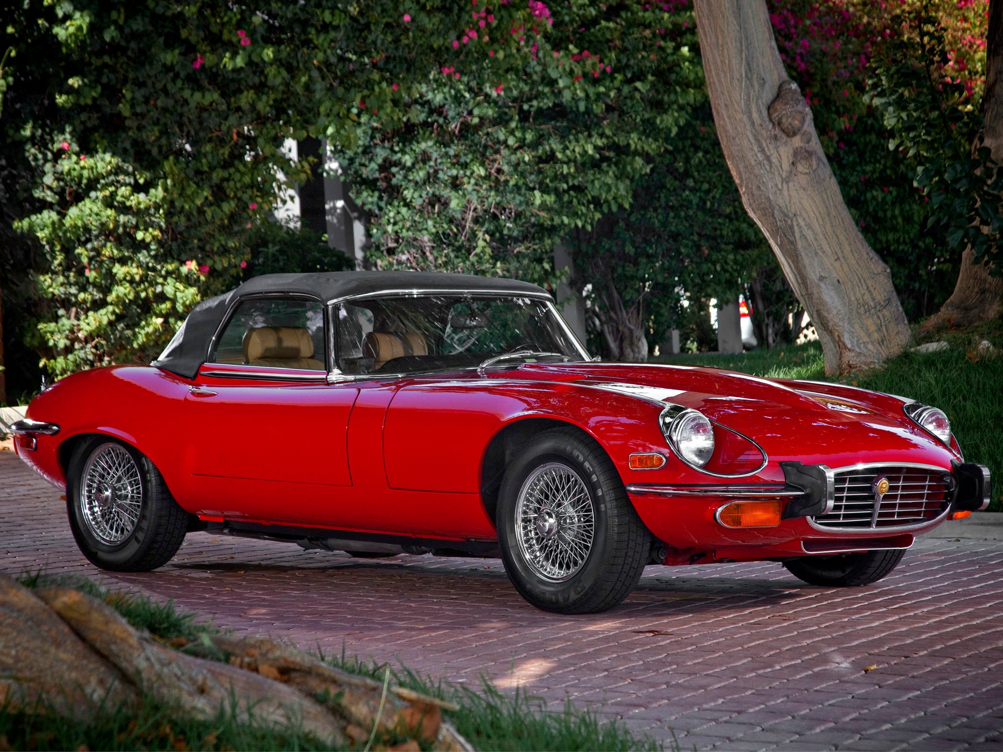 1971 74, Jaguar, E type, V12, Open, Two, Seater, Us spec,  series iii , Supercar, Classic Wallpaper