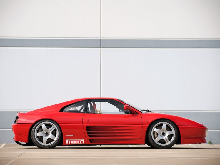 1994, Ferrari, 348, G t, Competizione, Supercar HD Wallpaper Desktop Background
