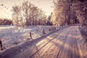 nature, World, Roads, Street, Trail, Landscapes, Fence, Fields, Sunlight, Trees, Forest, Travel, Tunnel, Winter, Snow, Seasons, Snowing, Flakes, Drops, Sunrise, Sunset, White