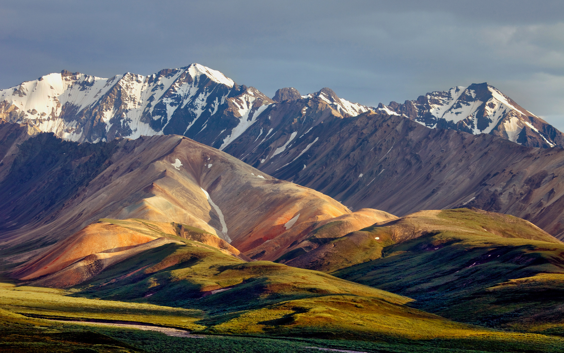 nature, Landscapes, Hills, Mountains, Snow, Peaks, Sky, Clouds, Rivers, Scenic, View Wallpaper