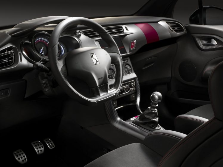 2014, Citroen, Ds3, Cabrio, Racing, Interior HD Wallpaper Desktop Background