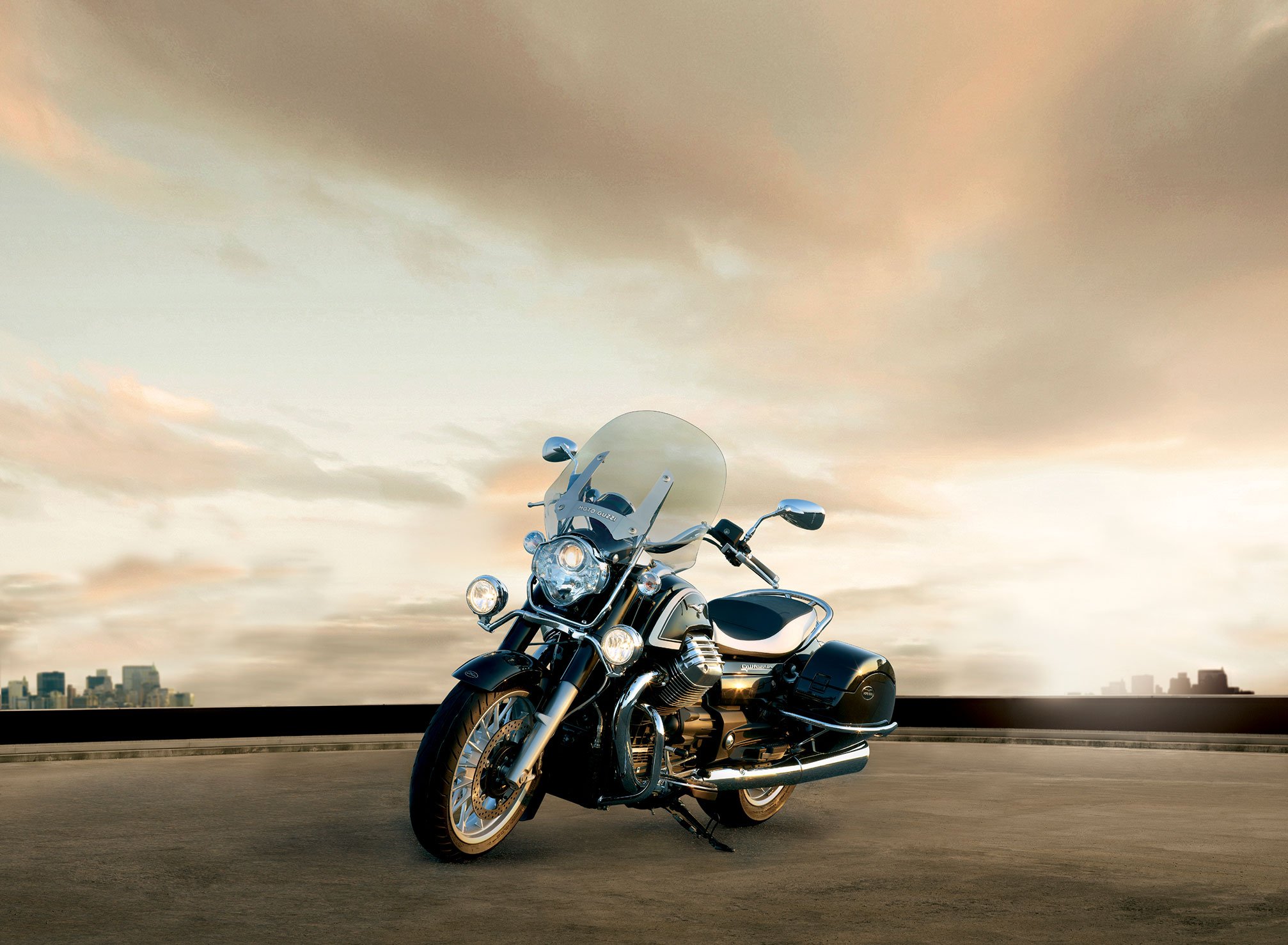 2014, Moto, Guzzi, California, 1400, Touring Wallpaper