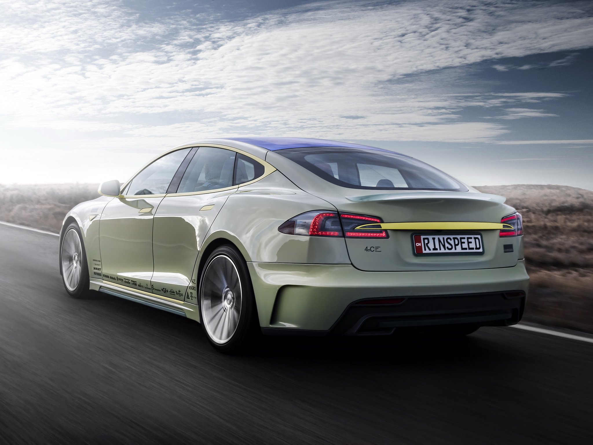 2014, Rinspeed, Xchange, Tesla, Electric, Supercar, Concept Wallpaper