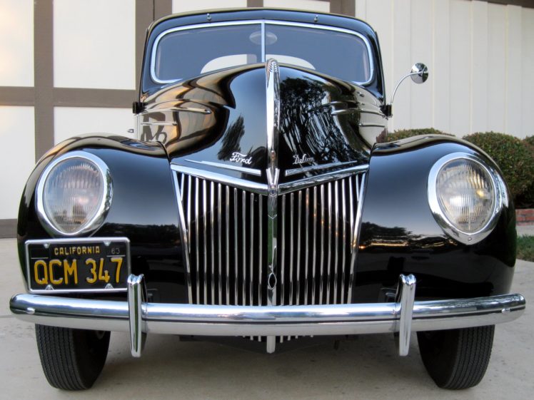 1939, Ford, V 8, Deluxe, Tudor, Sedan,  91a 70b , Retro HD Wallpaper Desktop Background