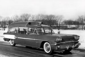 1958, Superior, Pontiac, Criterion, Super, Headroom, Ambulance, Stationwagon, Emergency, Retro