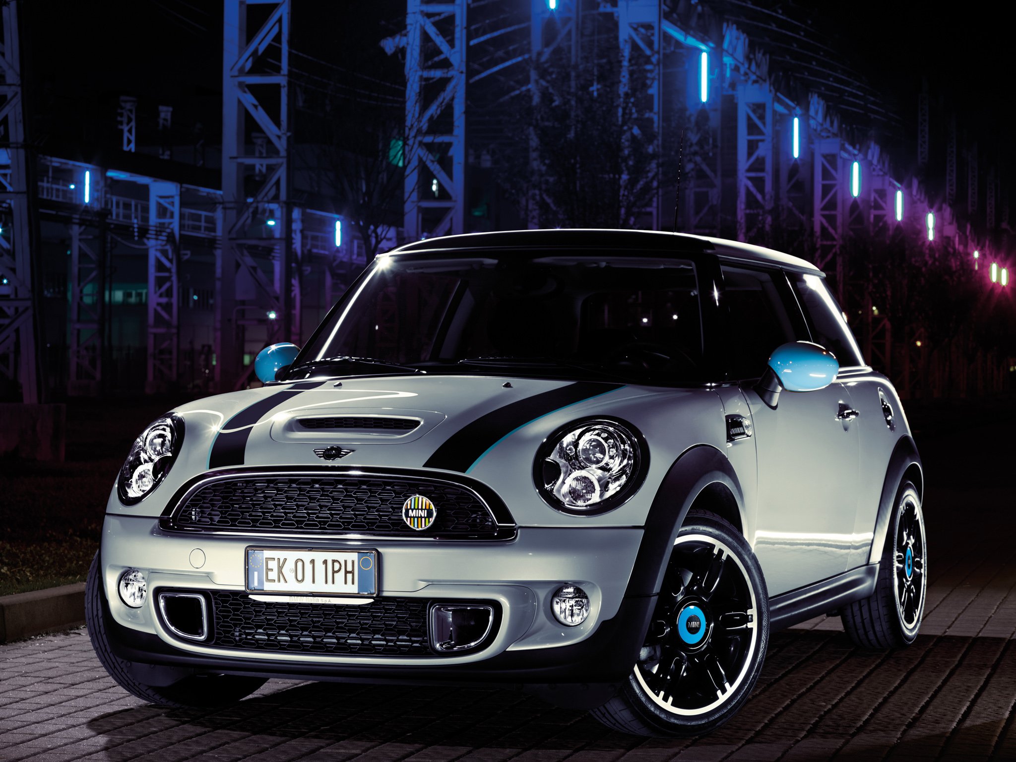 2012, Mini, Cooper, S, Ray, Line, r56 Wallpapers HD / Desktop and ...