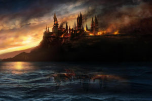 harry, Potter, And, The, Deathly, Hallows,  , Hogwarts, Castle