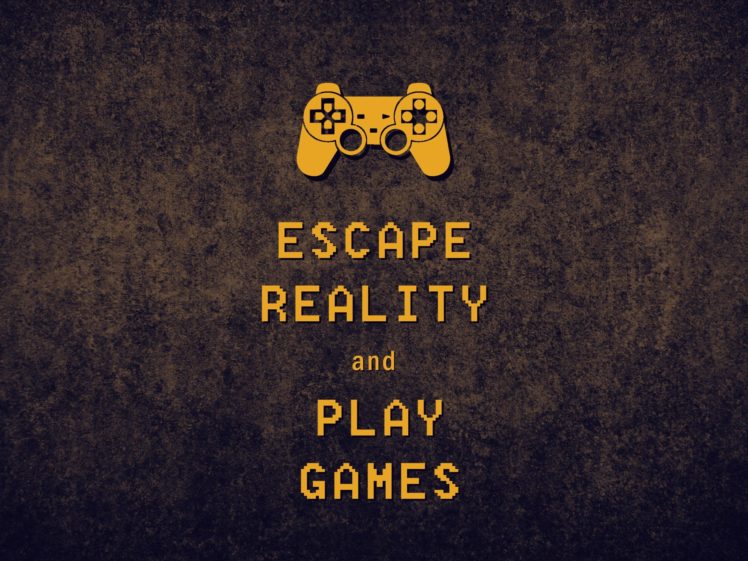 video, Games, Escape, Reality, Controllers, Keep, Calm, And, Games HD Wallpaper Desktop Background