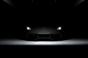 black, Cars, Lamborghini