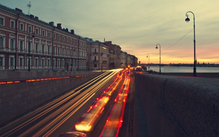 cityscapes, Russia, Buildings, Roads, Saint, Petersburg, Cities HD Wallpaper Desktop Background