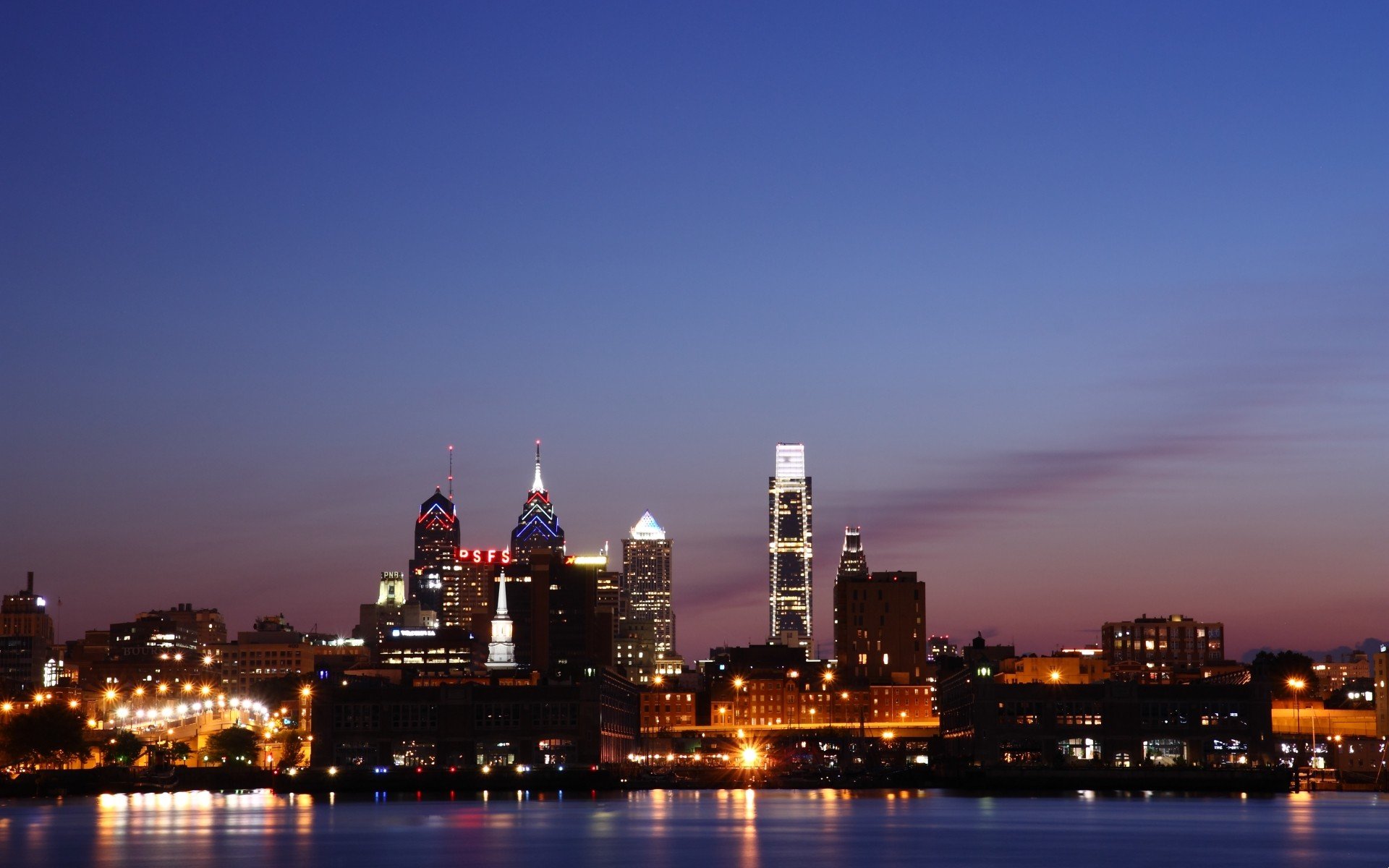 cityscapes, Skylines, Philadelphia Wallpaper