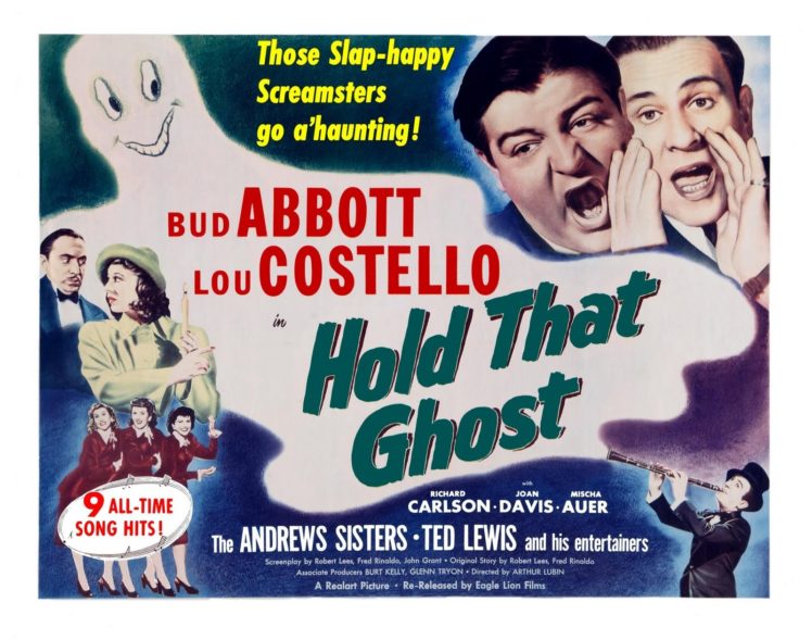 abbott, And, Costello, Comedy, Retro, Televion, Movie, Film, Poster, Halloween HD Wallpaper Desktop Background