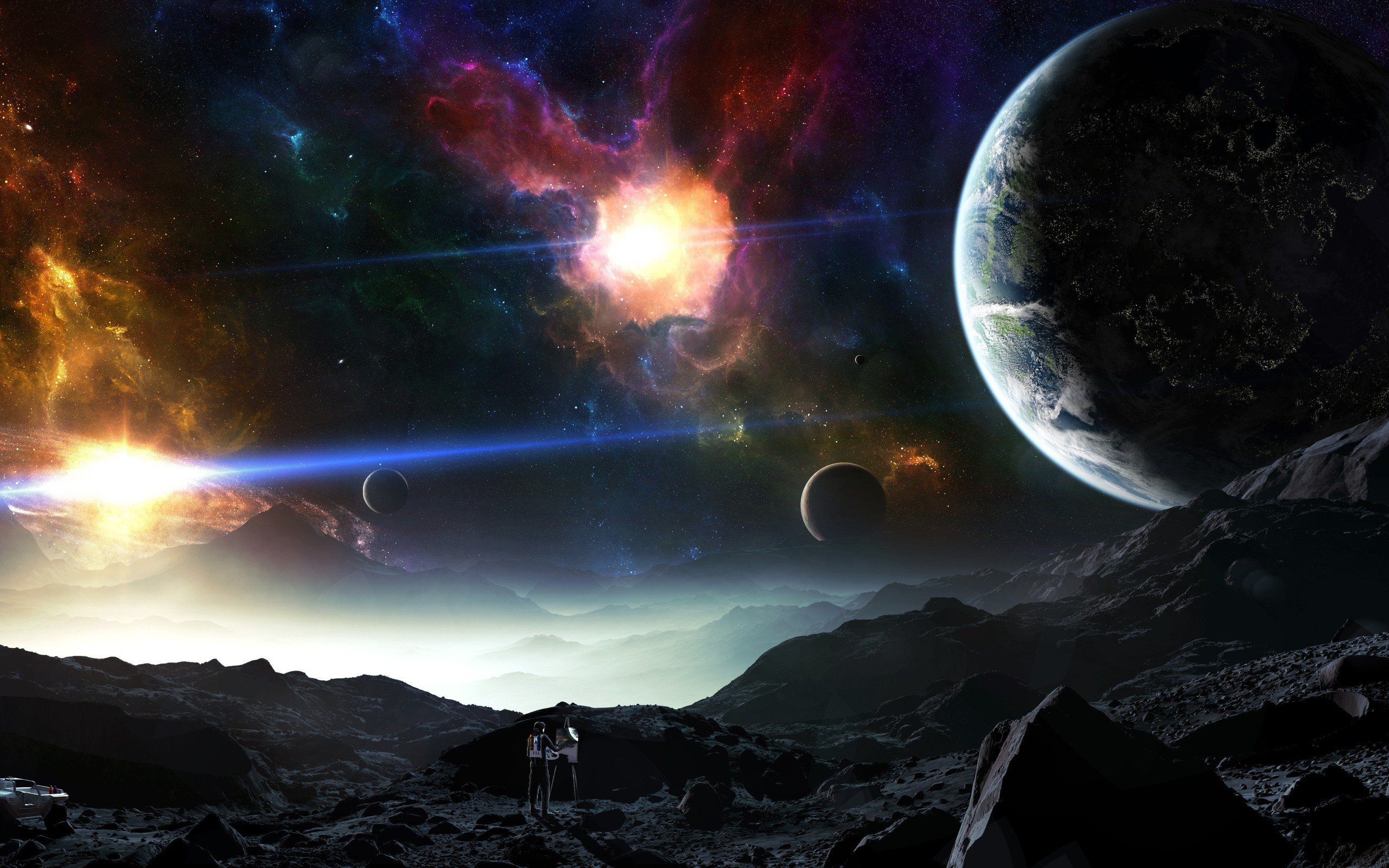 outer, Space, Planets, Tyler, Young Wallpapers HD / Desktop and Mobile