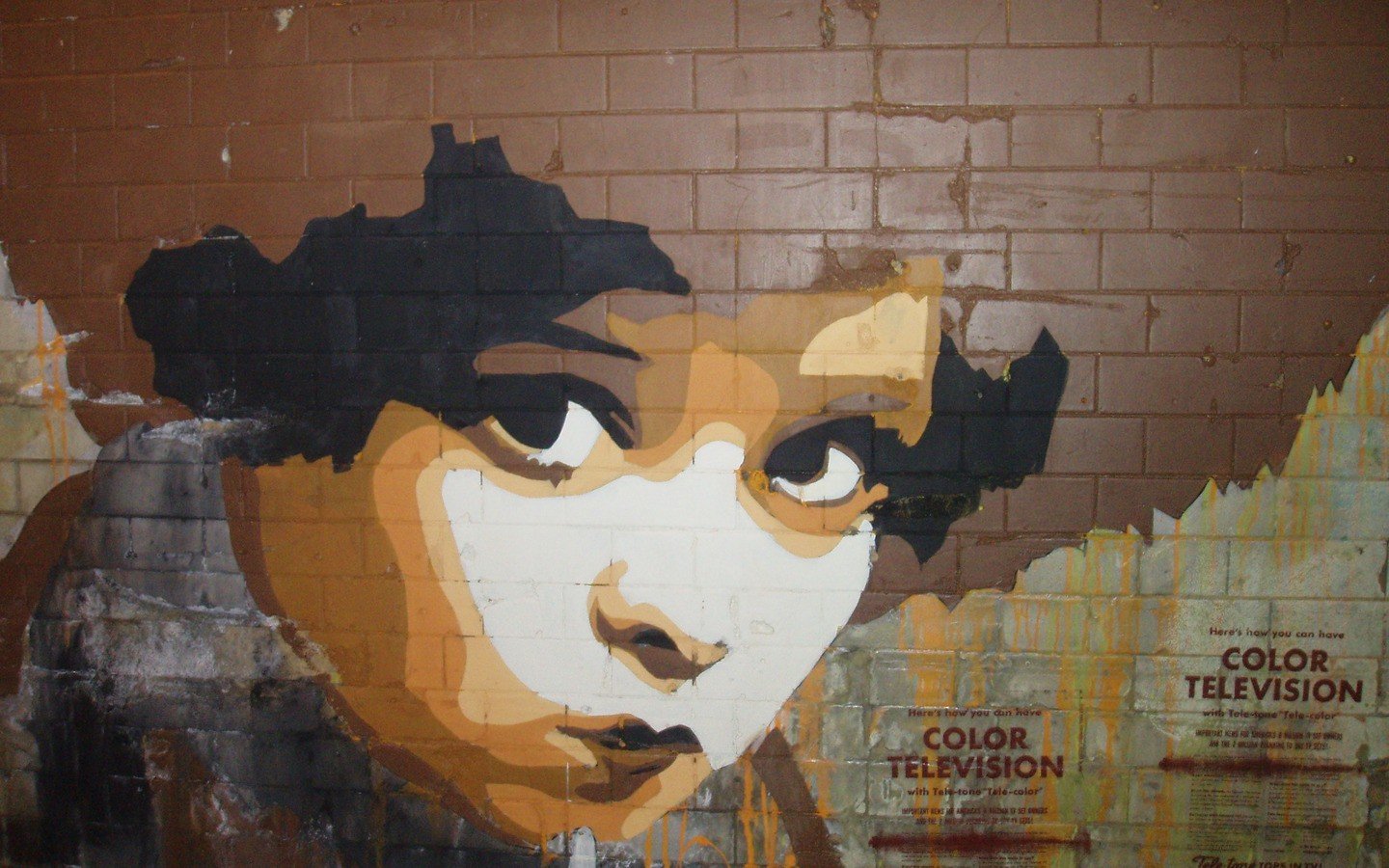 graffiti, Stencil Wallpaper
