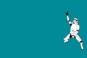 star, Wars, Stormtroopers, Funny, Dance, Threadless, Simple, Background