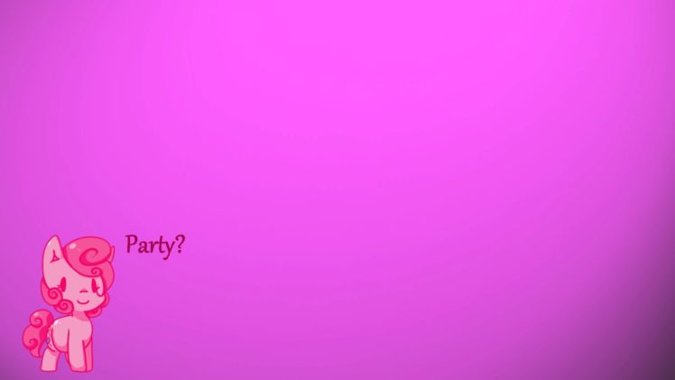 minimalistic, My, Little, Pony, Pinkie, Pie HD Wallpaper Desktop Background