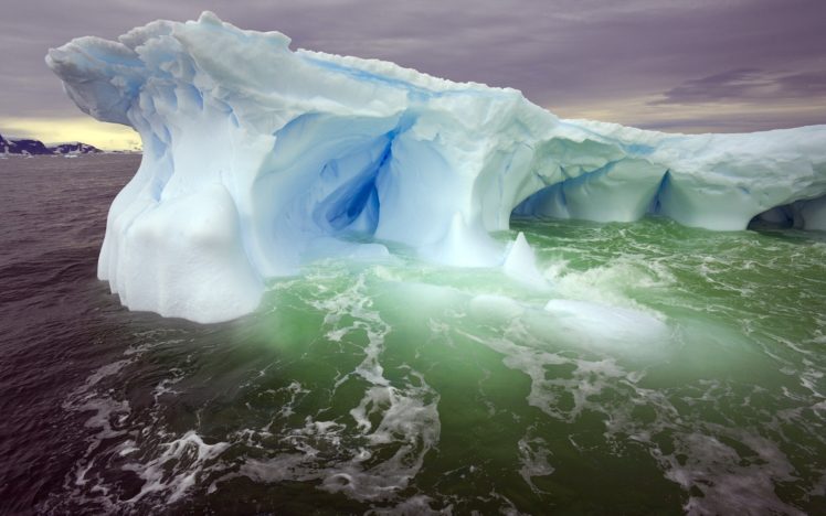 nature, Iceberg, Ocean, Sea, Artic, Ice, Cold HD Wallpaper Desktop Background