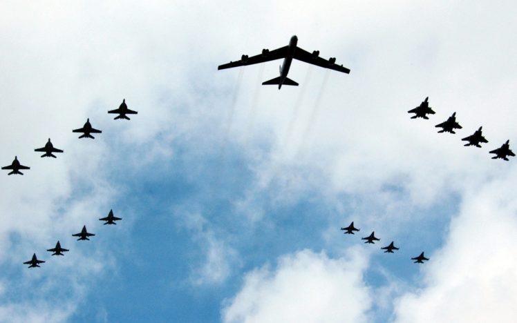 aircraft, Military, Bomber, B 52, Stratofortress HD Wallpaper Desktop Background