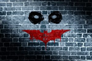 batman, Wall, Symbol, Funny