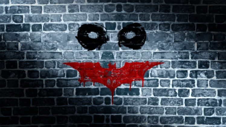 batman, Wall, Symbol, Funny HD Wallpaper Desktop Background