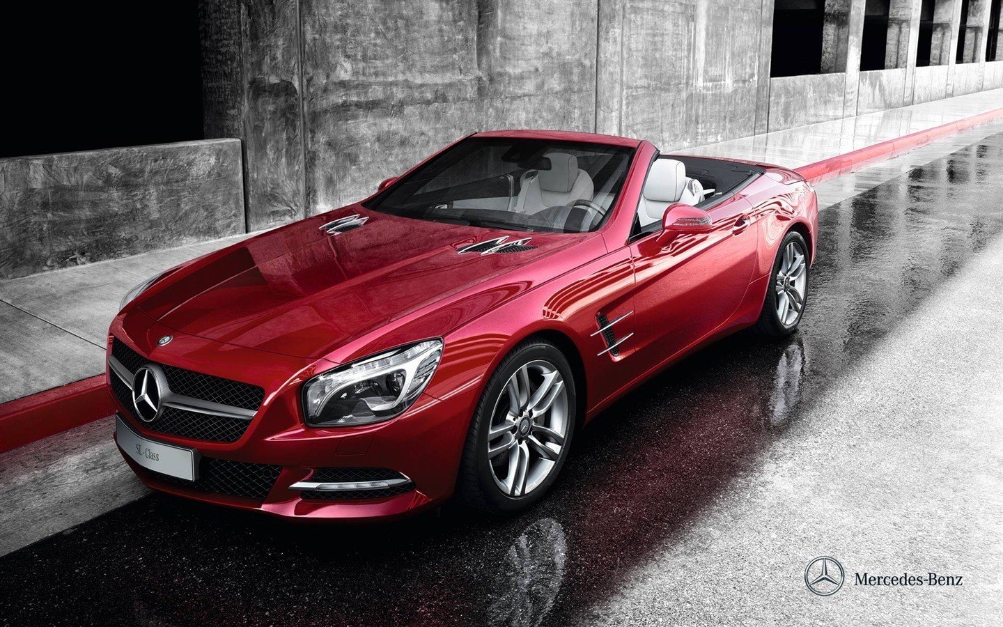 roadster, Mercedes, Benz, Mercedes, Benz, Sl Wallpaper
