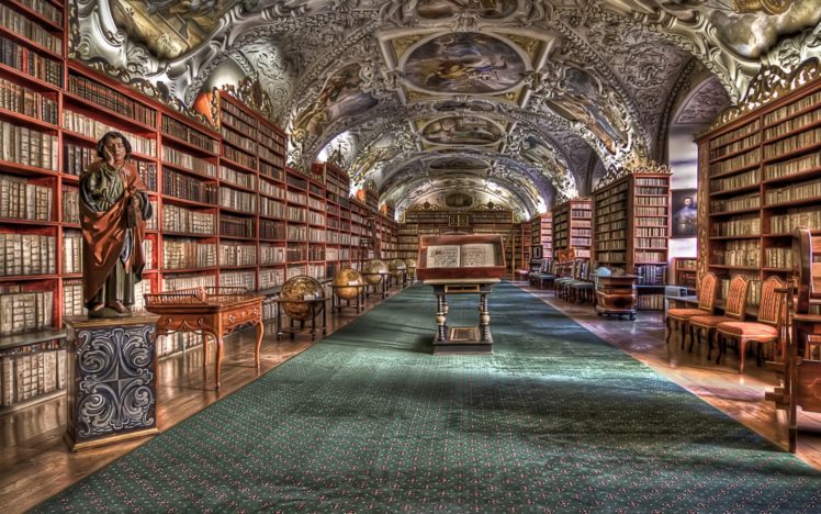 world, Architecture, Rooms, Library, Books, Hdr HD Wallpaper Desktop Background