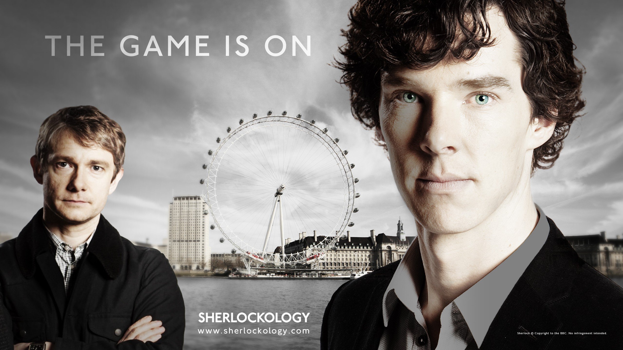 sherlock, Holmes, Tv, Series, Benedict, Cumberbatch, Martin, Freeman, Sherlock, Bbc Wallpaper