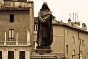 buildings, Sculptures, Rome, Sepia, Italy