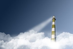 clouds, Lighthouses, Skyscapes