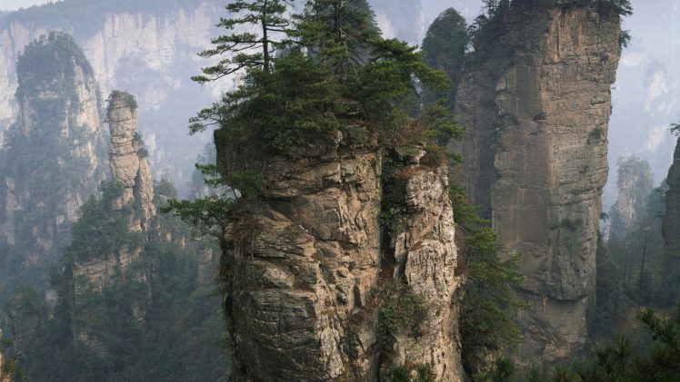 nature, Mountains, Trees HD Wallpaper Desktop Background