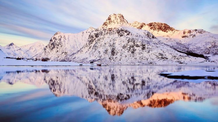 mountain, Nature, Landscape, Cloud, Lake, Tree, Reflection, River, Rock, Hd, 4k, Ultrahd, Wallpaper HD Wallpaper Desktop Background