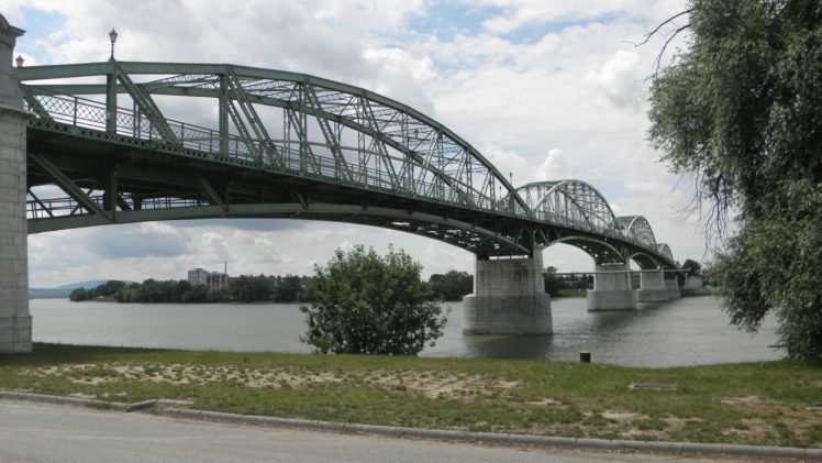 bridges, Hungary, Rivers, Duna, Esztergom HD Wallpaper Desktop Background