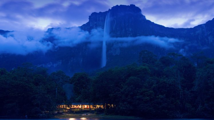 angels, Landscapes, Falls, Venezuela, National, Park HD Wallpaper Desktop Background