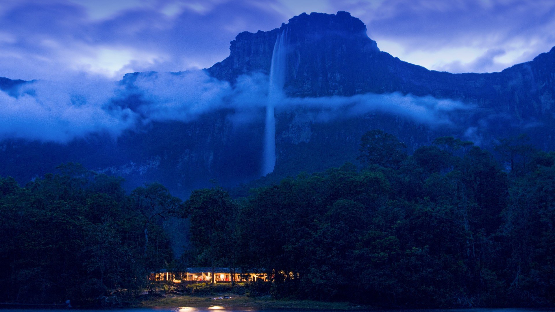 angels, Landscapes, Falls, Venezuela, National, Park Wallpaper