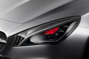 red, Concept, Art, Coupe, Mercedes benz, Headlights, Style, Coupe