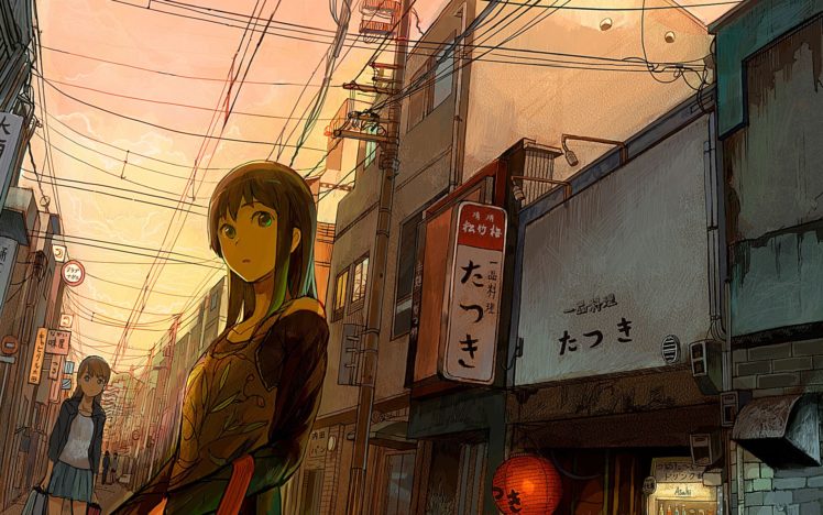 skirts, Paint, Anime, Girls HD Wallpaper Desktop Background