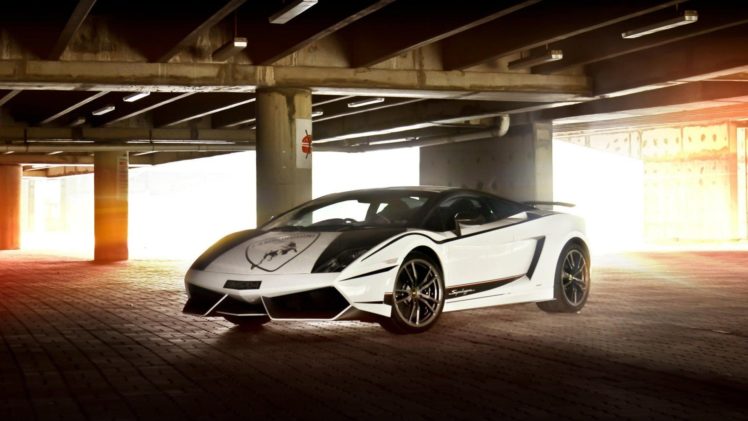 white, Automobiles, Lamborghini, Gallardo, Lp570 4, Superleggera HD Wallpaper Desktop Background