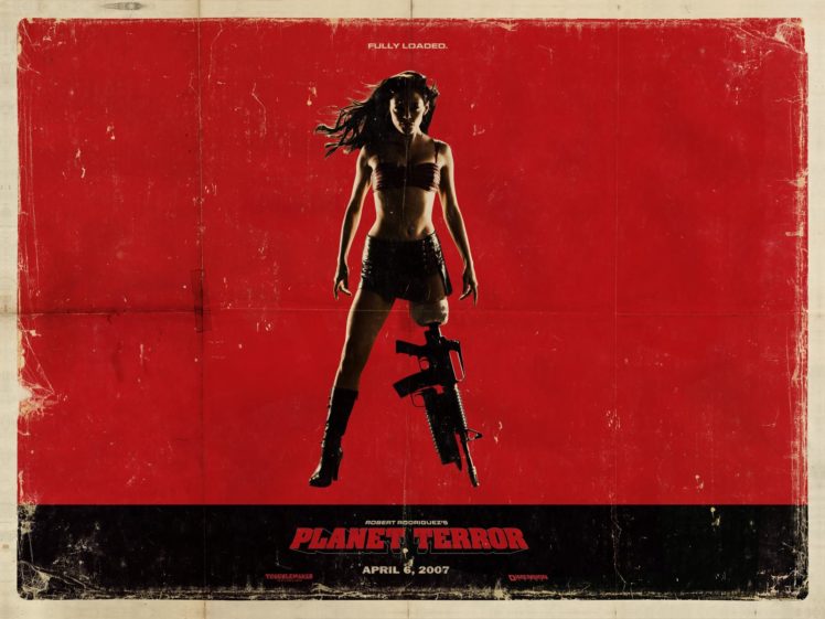 movies, Planet, Terror, Rose, Mcgowan, Grindhouse, Quentin, Tarantino, Movie, Posters HD Wallpaper Desktop Background