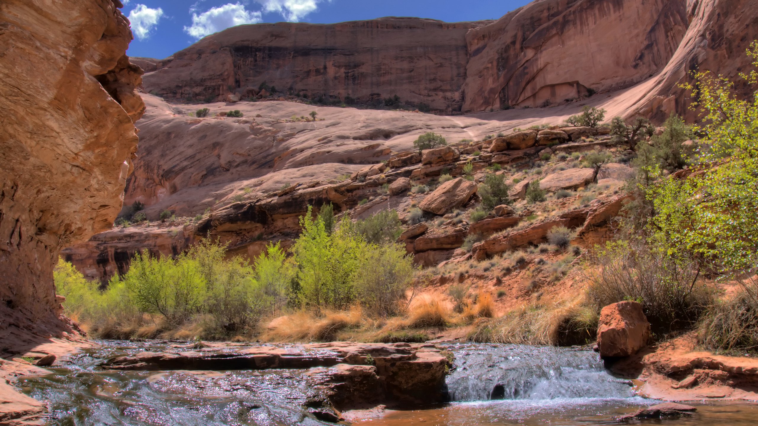 cliffs, Rivers Wallpaper