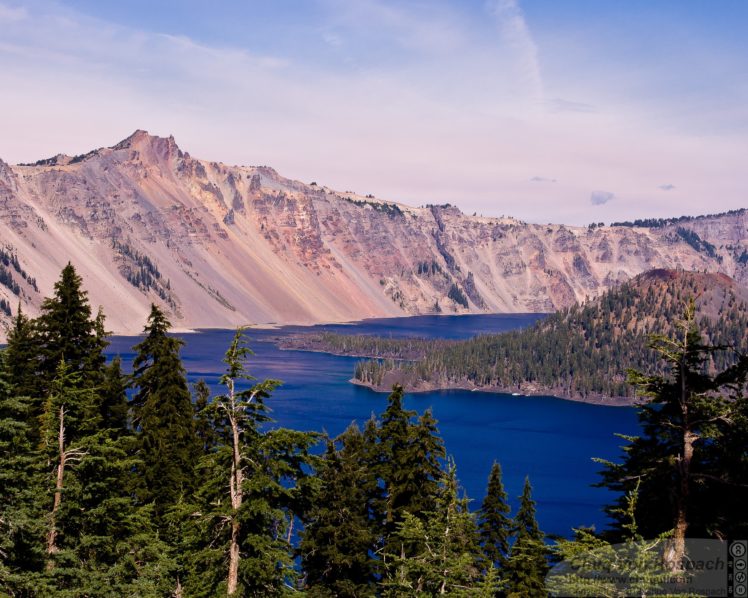 crater, Lake, Oregon, Lake, Mountains, Landscape HD Wallpaper Desktop Background